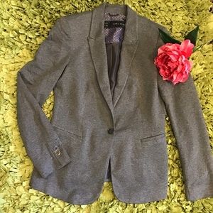 🎁SALE🎁 Zara Basic Gray Blazer Jacket Small